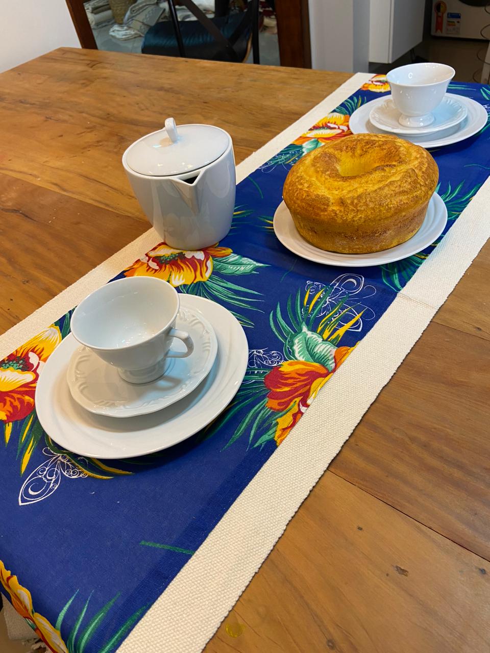 Floral Print Table Runner 0.4 x 1.60