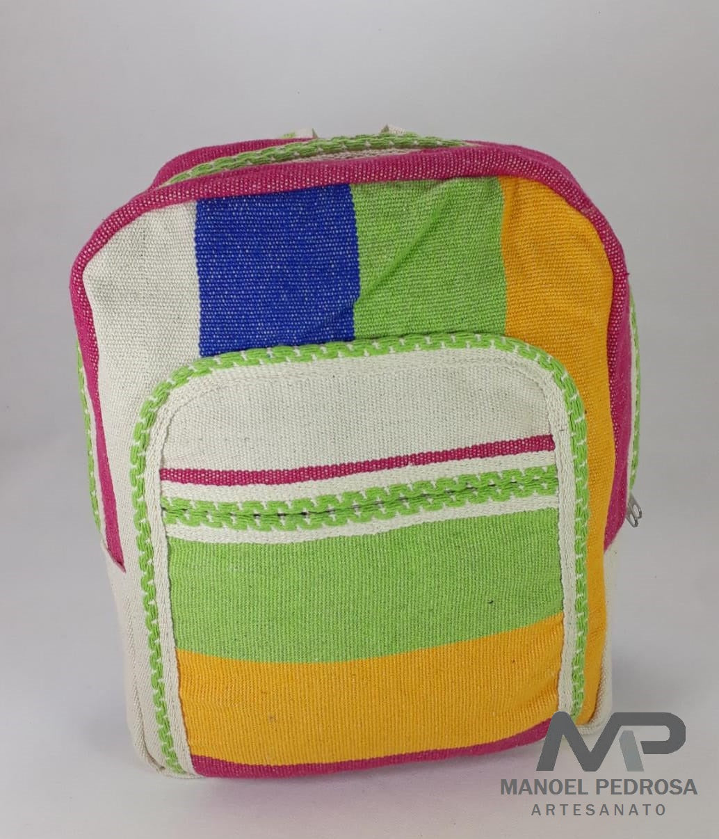 Sac en Crochet Multicolore 40x60