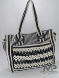 Sac à Dos en Crochet avec Tissage Classique 40x60